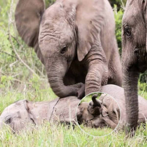 What Looked Like a Fight Between Baby Elephants Turned Into the Most Heartwarming Lesson About Family